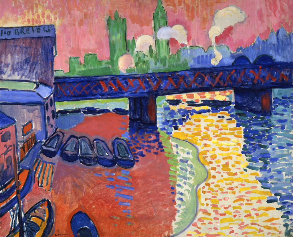 Андре Дерен. Charing Cross Bridge, London. 1906