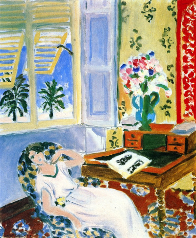 Анри Матисс. Intérieur à Nice, la sieste. 1922