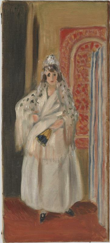 Анри Матисс. Jeune Espagnole. 1921